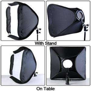 Portable Flash Softbox kit with Twin Diffuse